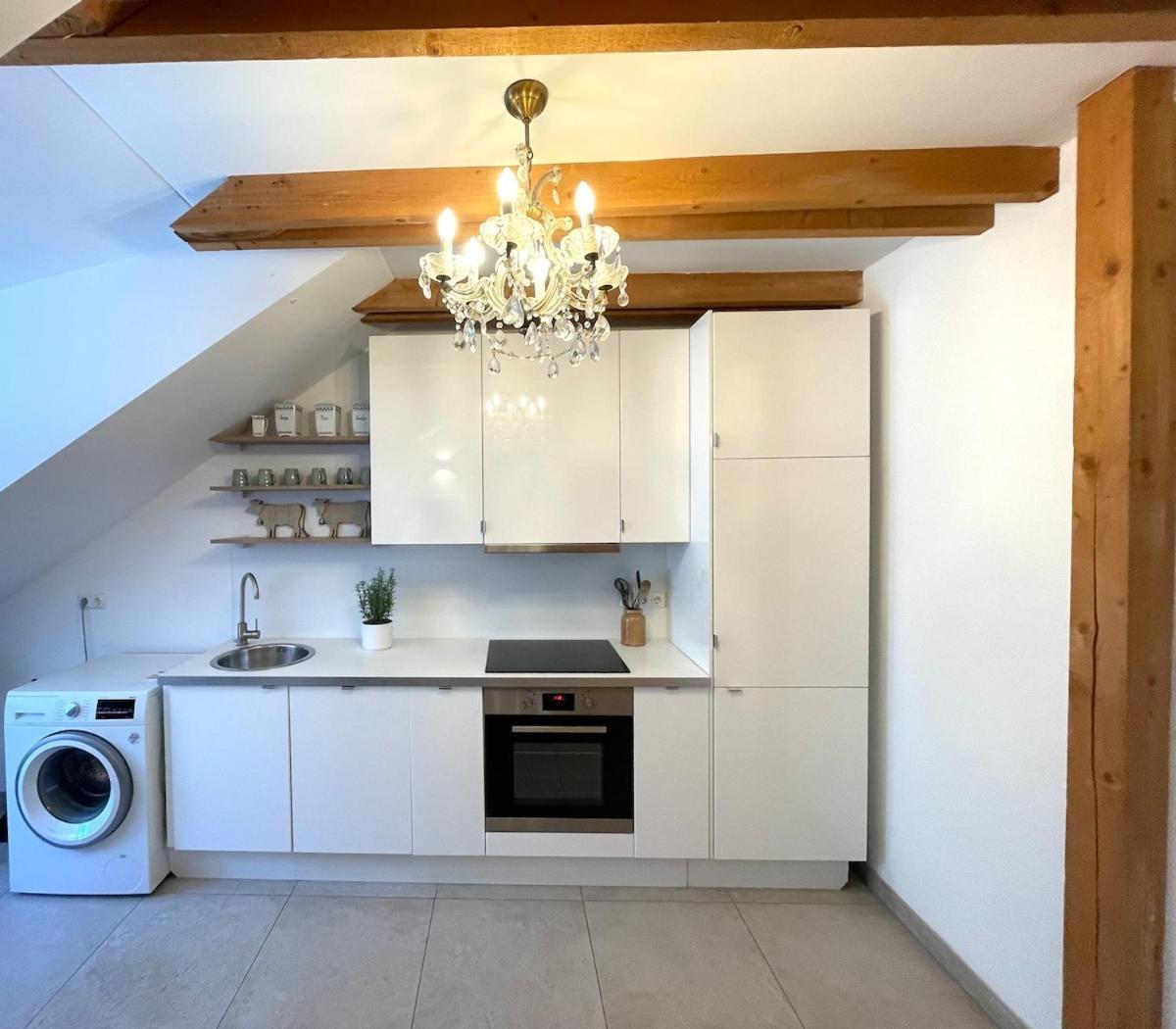 Grosse Wohnung Mit Dachterrasse In شتارنبرج المظهر الخارجي الصورة