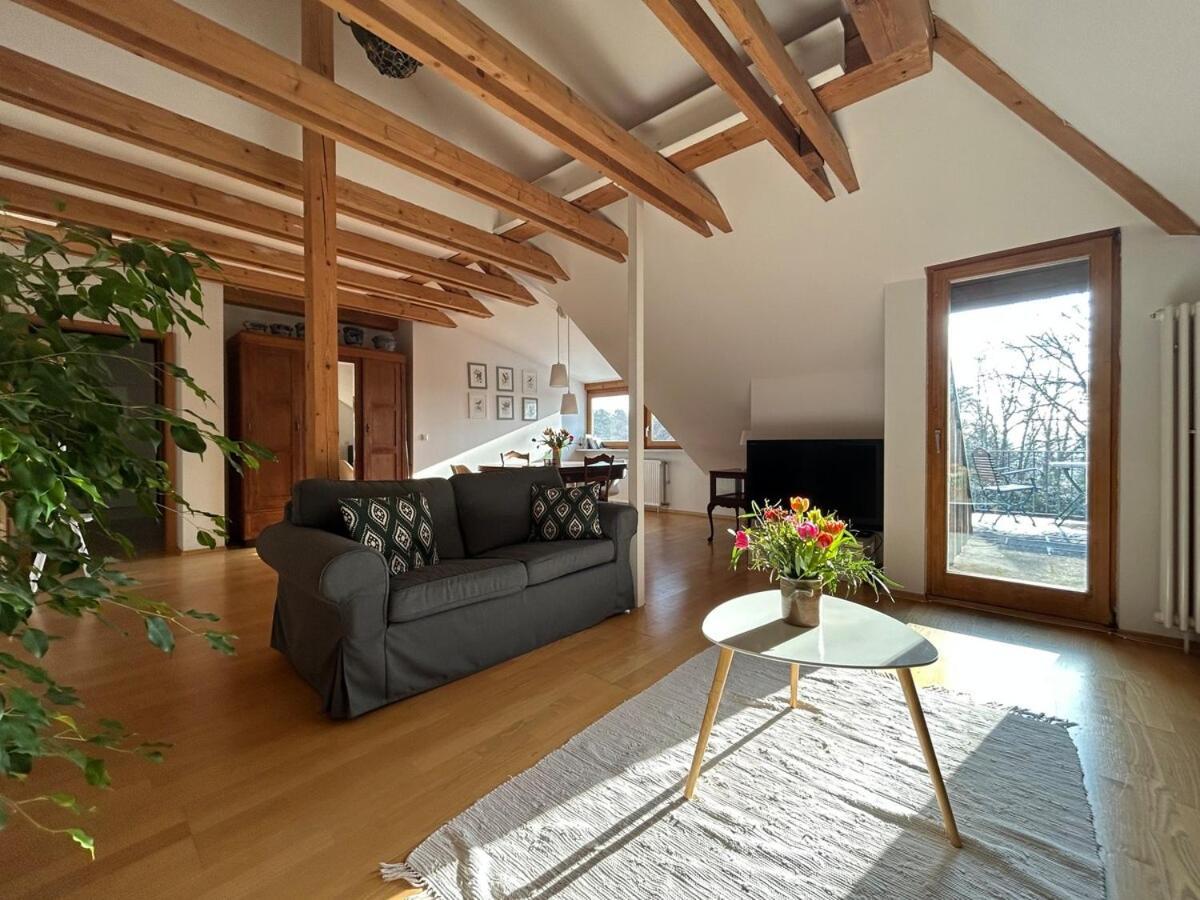Grosse Wohnung Mit Dachterrasse In شتارنبرج المظهر الخارجي الصورة